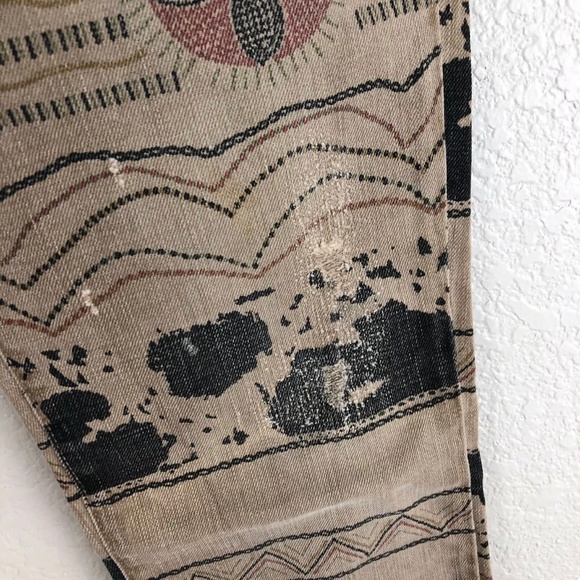 Current/Elliott Ankle Skinny Vintage Tribal Jeans - Picture 4 of 6